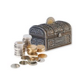 3D Metal-Like Treasure Chest Figurine